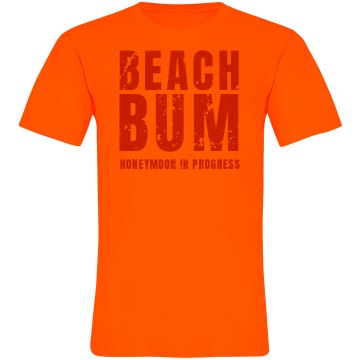 Beach Bum Honeymoon Misses American Apparel Neon Oversized Crop Tank