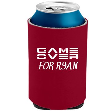 Game Over Can Cooler The Official KOOZIE Can Kooler