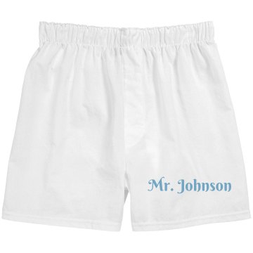 Matching Honeymoon Undies Unisex Robinson Boxer Shorts