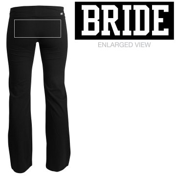 Bride Yoga Pants Junior Fit Soffe Yoga Pants