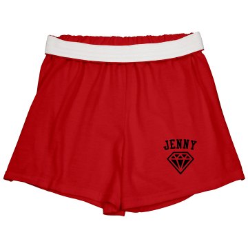 Bride To Be Shorts Junior Fit Soffe Cheer Shorts