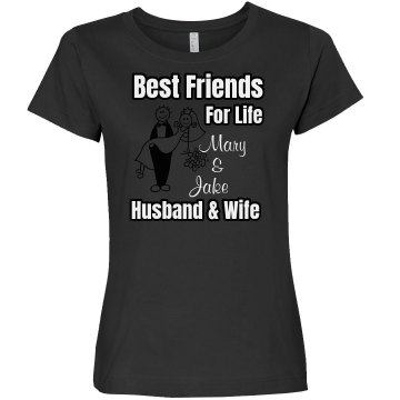 Best Friends Tee Junior Fit Bella Sheer Longer Length Rib Tee