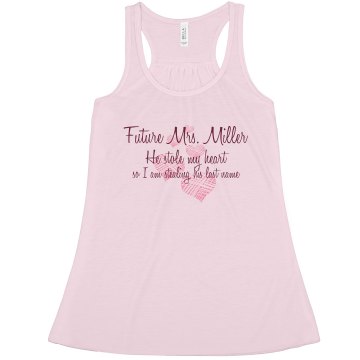 Stole My Heart Misses Bella Flowy Lightweight Tank
