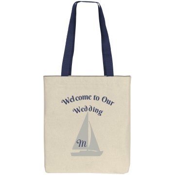 Welcome Tote Bag Liberty Bags Cotton Canvas Tote