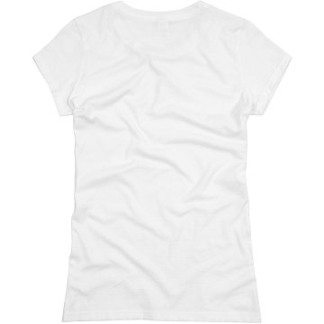 Save The Date w/Back Junior Fit Basic Bella Favorite Tee