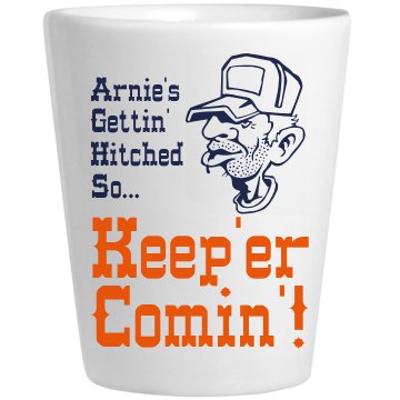 Redneck Shot Glass Ceramic Shotglass