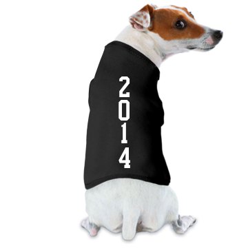 Save the Date Dog Tee Doggie Skins Dog Ringer Tee