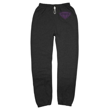 Team Bride Sweats w/ Back Unisex Gildan Ultra Blend Open Bottom Pocketed Sweatpants