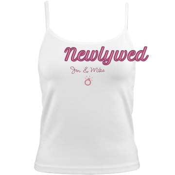 Newlywed Cami Bella White Basic Junior Fit Camisole