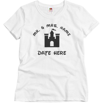 Lovebirds Misses Relaxed Fit Basic Gildan Heavy Cotton Tee