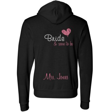 Bride To Be Hoodie Unisex Gildan Heavy Blend Hoodie
