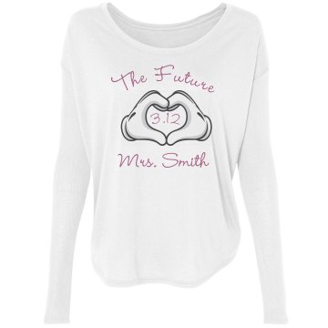 Future Mrs. Smith Junior Fit Basic Bella Favorite Tee
