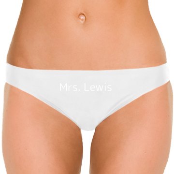 Just Married Bikini  Omni Swimsuit Bikini Bottom