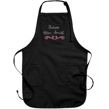 Future Mrs. Apron Port Authority Adjustable Full Length Apron