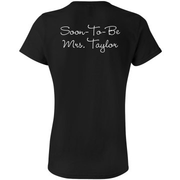 Stole His Last Name Junior Fit Bella Sheer Longer Length Rib Tee
