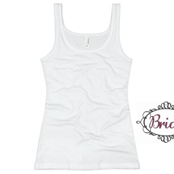 Bride Junior Fit Basic Bella 2x1 Rib Tank Top