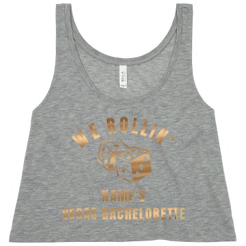 Vegas Bachelorette Tee Junior Fit Basic Bella Favorite Tee