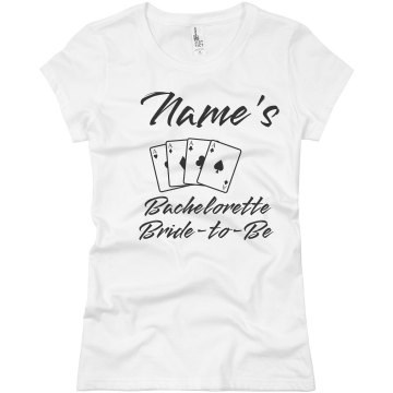Bachelorette Blow Out Junior Fit Basic Bella Favorite Tee
