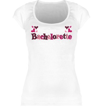 Bachelorette Check List Junior Fit Bella Sheer Longer Length Scoopneck Tee