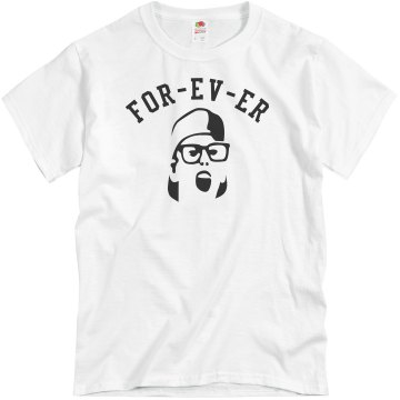 Bachelor Party For-Ev-Er: Port & Company Unisex Basic Essential Tee