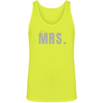 The Mrs. Neon Tank Unisex American Apparel Neon Tank