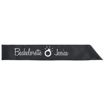 Bachelorette Sash Adult Satin Party Sash