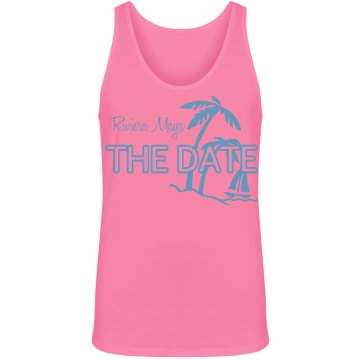 Save The Date Beach Tee Unisex Gildan Heavy Cotton Crew Neck Tee