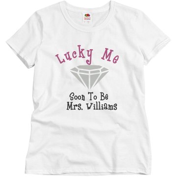 Lucky Me Misses Relaxed Fit Basic Gildan Ultra Cotton Tee