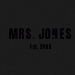 Mrs. Wide Neck Sweatshirt