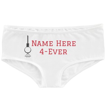 Forever Jim's Panties Bella Contrast Satin Trim Thong